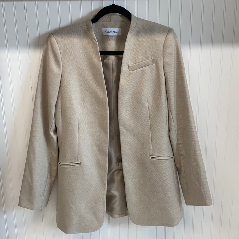 Womens Calvin Klein Suit Jacket